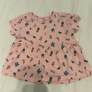 Pink Kids Shirt with Fun Print